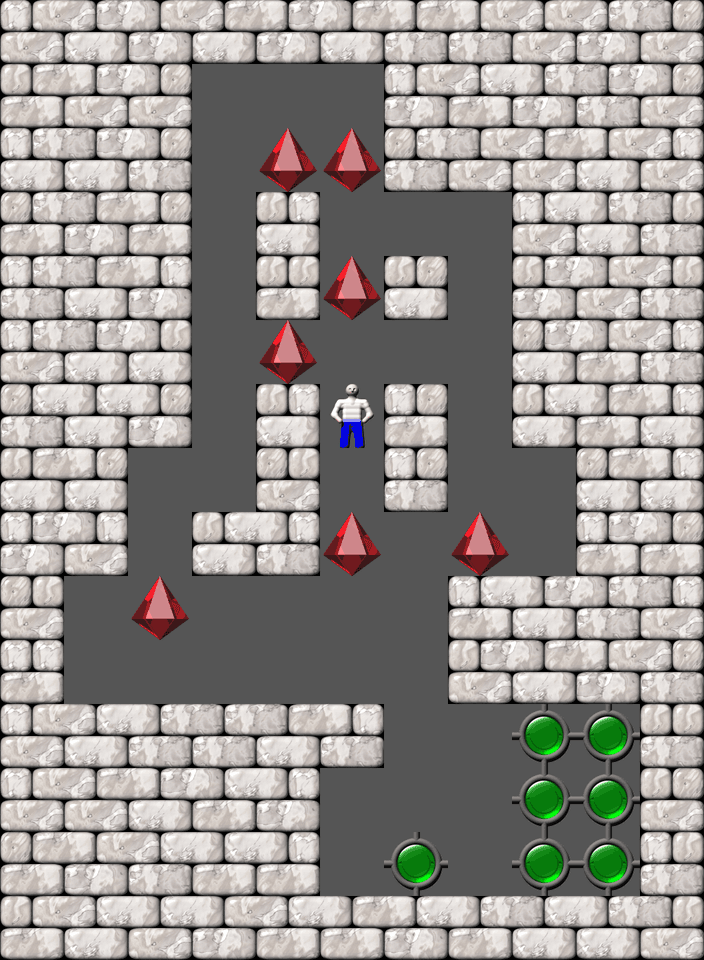 Сокобан More Bugs collections уровень 314